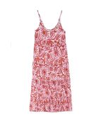 Robe fluide imprimée Alison rose