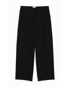 Pantalon à pinces  large Kate noir