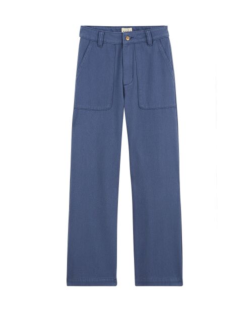 Pantalon jean large rétro Henry bleu