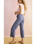 Pantalon jean large rétro Henry bleu
