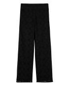Pantalon léger crochet dentelle Kayle noir