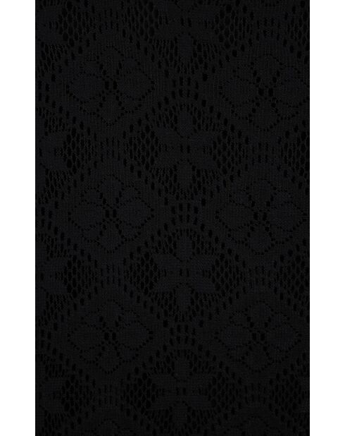 Pantalon léger crochet dentelle Kayle noir
