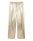 Pantalon métallisé Charles doré