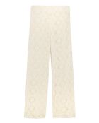 Pantalon léger crochet dentelle Kayle blanc