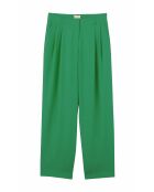Pantalon à pinces  large Kate vert