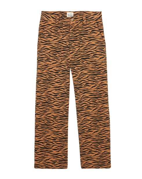 Pantalon jean large rétro Henry noir