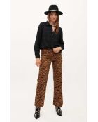 Pantalon jean large rétro Henry noir