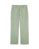 Pantalon jean large rétro Henry kaki