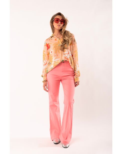 Pantalon flare Meghan rose