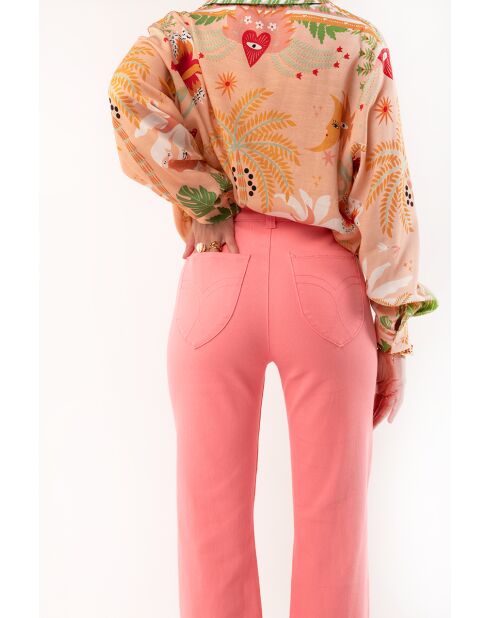 Pantalon flare Meghan rose