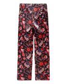 Pantalon droit à motifs Calista violet