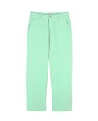 Pantalon jean large rétro Henry vert