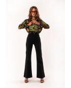 Pantalon flare Meghan noir
