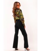 Pantalon flare Meghan noir