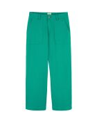 Pantalon jean large rétro Henry vert