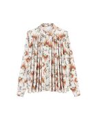 Chemise oversize bohème Aponi beige