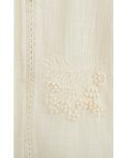 Blouse en coton brodé Teresa blanche