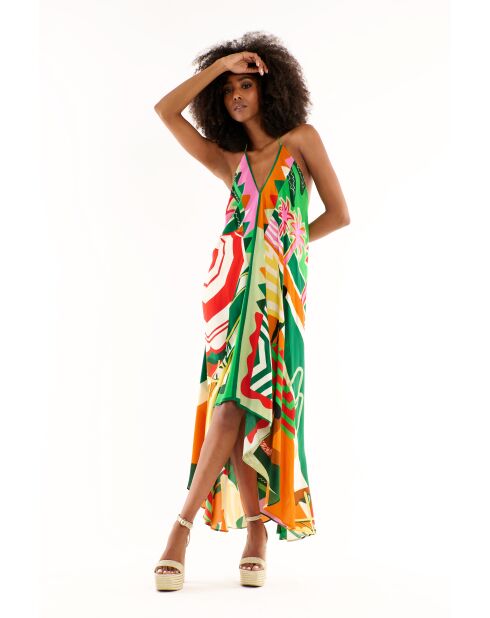 Robe d'été Voila Chachacha verte