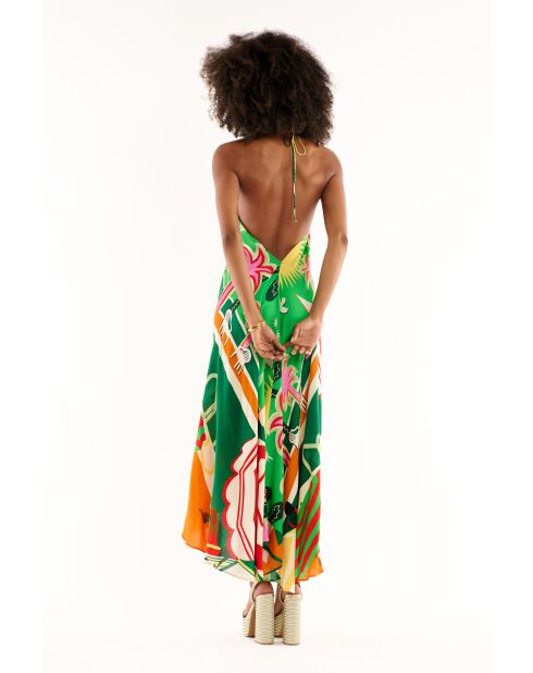 Robe d'été Voila Chachacha verte