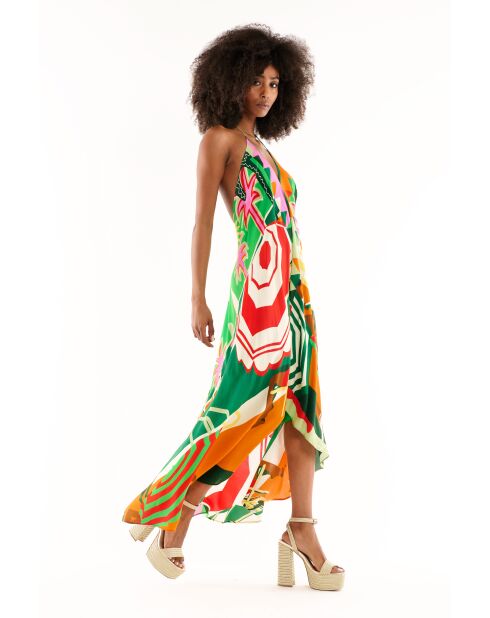 Robe d'été Voila Chachacha verte