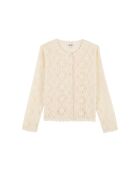 Gilet en dentelle Blandine blanc
