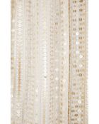 Robe chemise fluide brodée Rihanna blanche