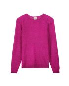 Pull manches longues col rond Romy rose