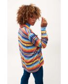 Chemise oversize rayée Molimo bleue