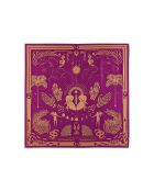 Foulard medium imprimé astral Univers violet