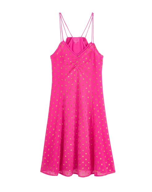 Robe d'été fluide 7/8 Kenny rose