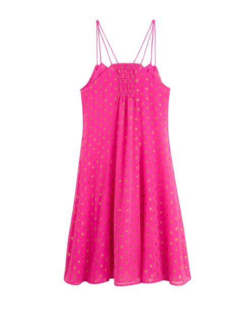 Robe d'été fluide 7/8 Kenny rose