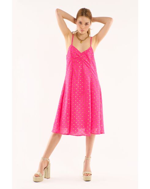 Robe d'été fluide 7/8 Kenny rose