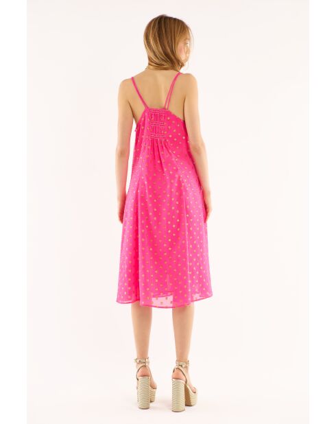 Robe d'été fluide 7/8 Kenny rose