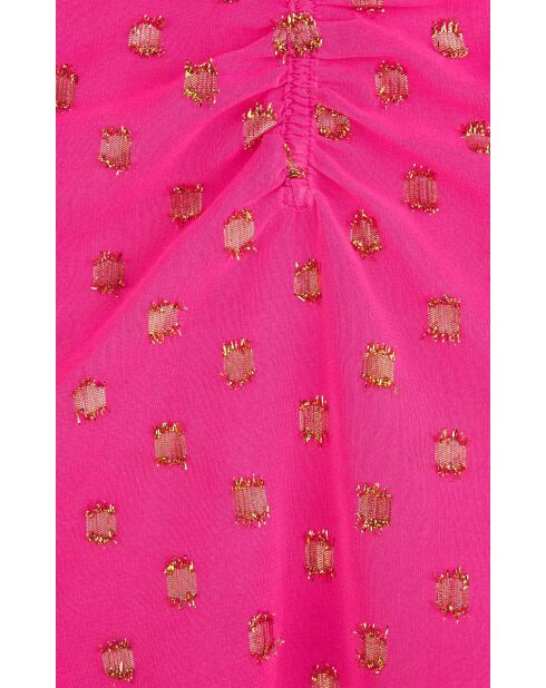 Robe d'été fluide 7/8 Kenny rose
