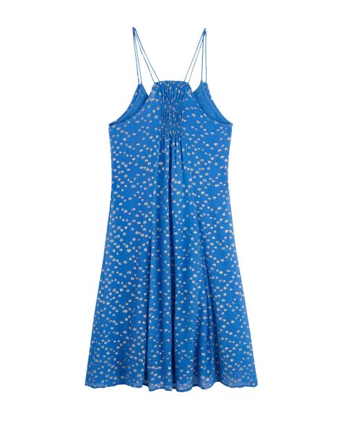Robe d'été fluide 7/8 Kenny bleue