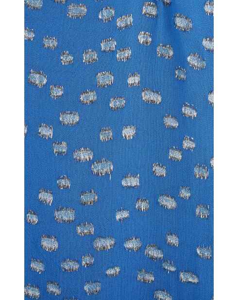 Robe d'été fluide 7/8 Kenny bleue