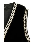 Gilet fourré sans manches Demba noir