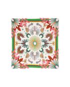 Grand foulard motifs ethniques Wakiza beige