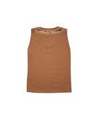 Débardeur avec encolure sequins Alix kaki