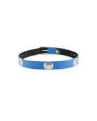 Ceinture en cuir inspiration navajo Kishi bleue