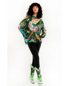 Chemise imprimé univers Las Vegas Bonaventure Vegas noire