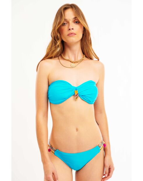 Maillot de bain deux pièces bandeau Myswim turquoise