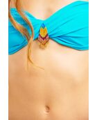 Maillot de bain deux pièces bandeau Myswim turquoise