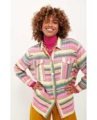 Chemise oversize rayée Molimo rose