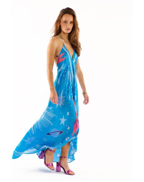 Robe d'été Voila Comete bleue