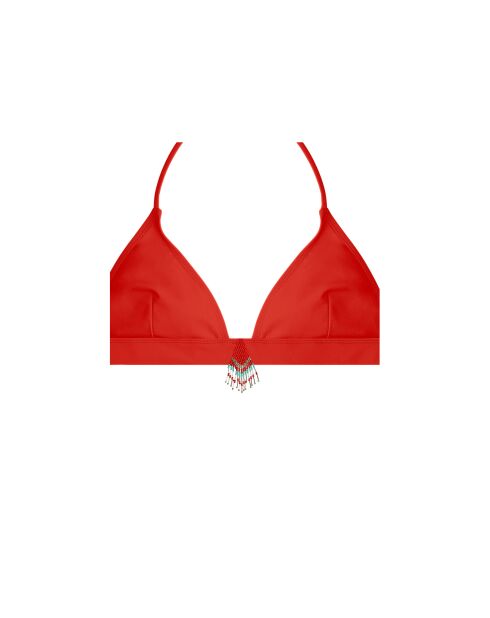 Maillot de bain deux pièces triangle Mybath rouge