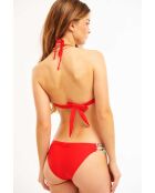 Maillot de bain deux pièces triangle Mybath rouge