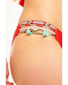 Maillot de bain deux pièces triangle Mybath rouge