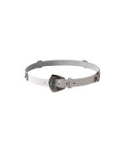 Ceinture grosse boucle Onati blanche