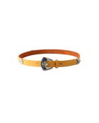 Ceinture grosse boucle Onati jaune